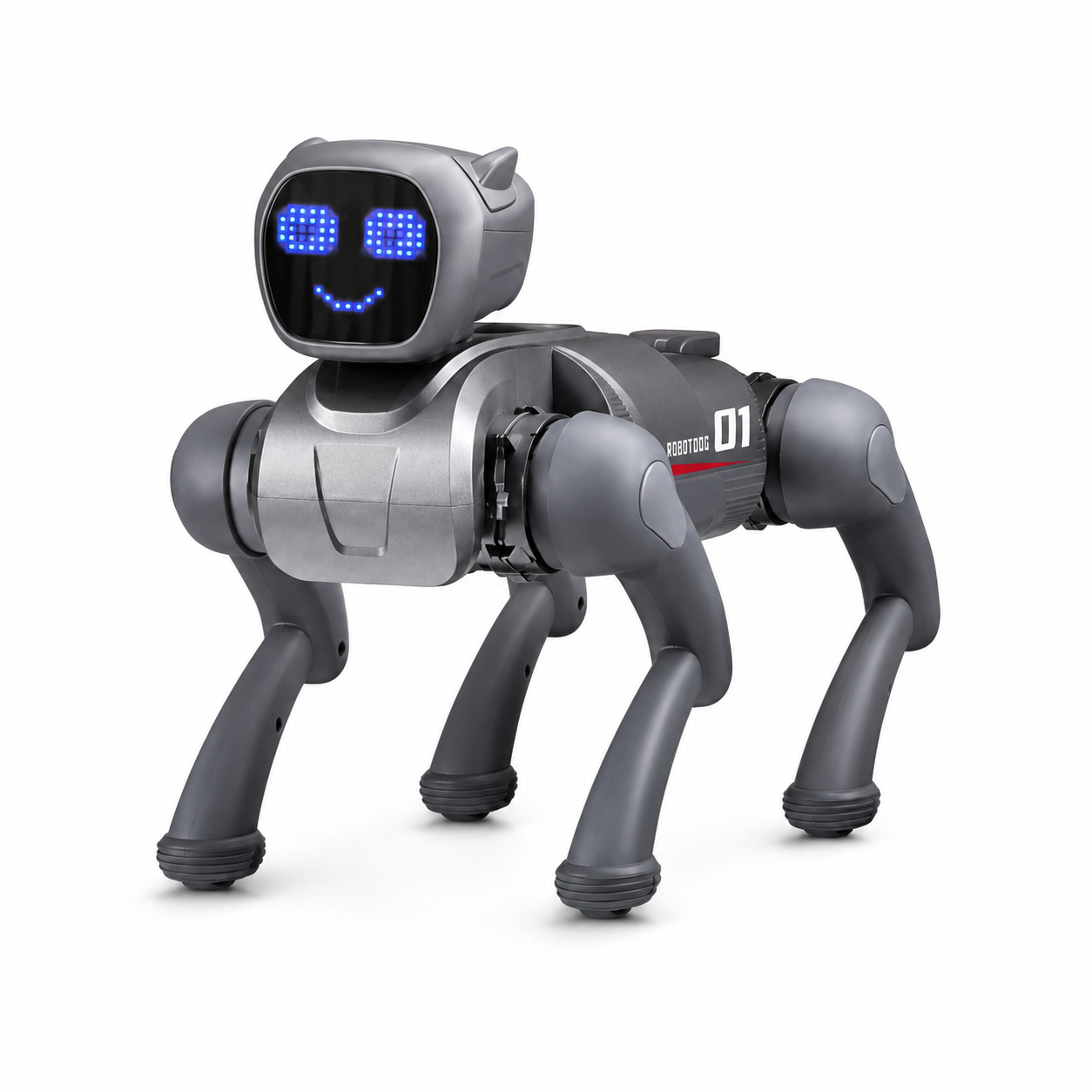 CRONY AI Smart Robot Dog with App Control, Voice Commands, Programmable Actions & Interactive LED Face