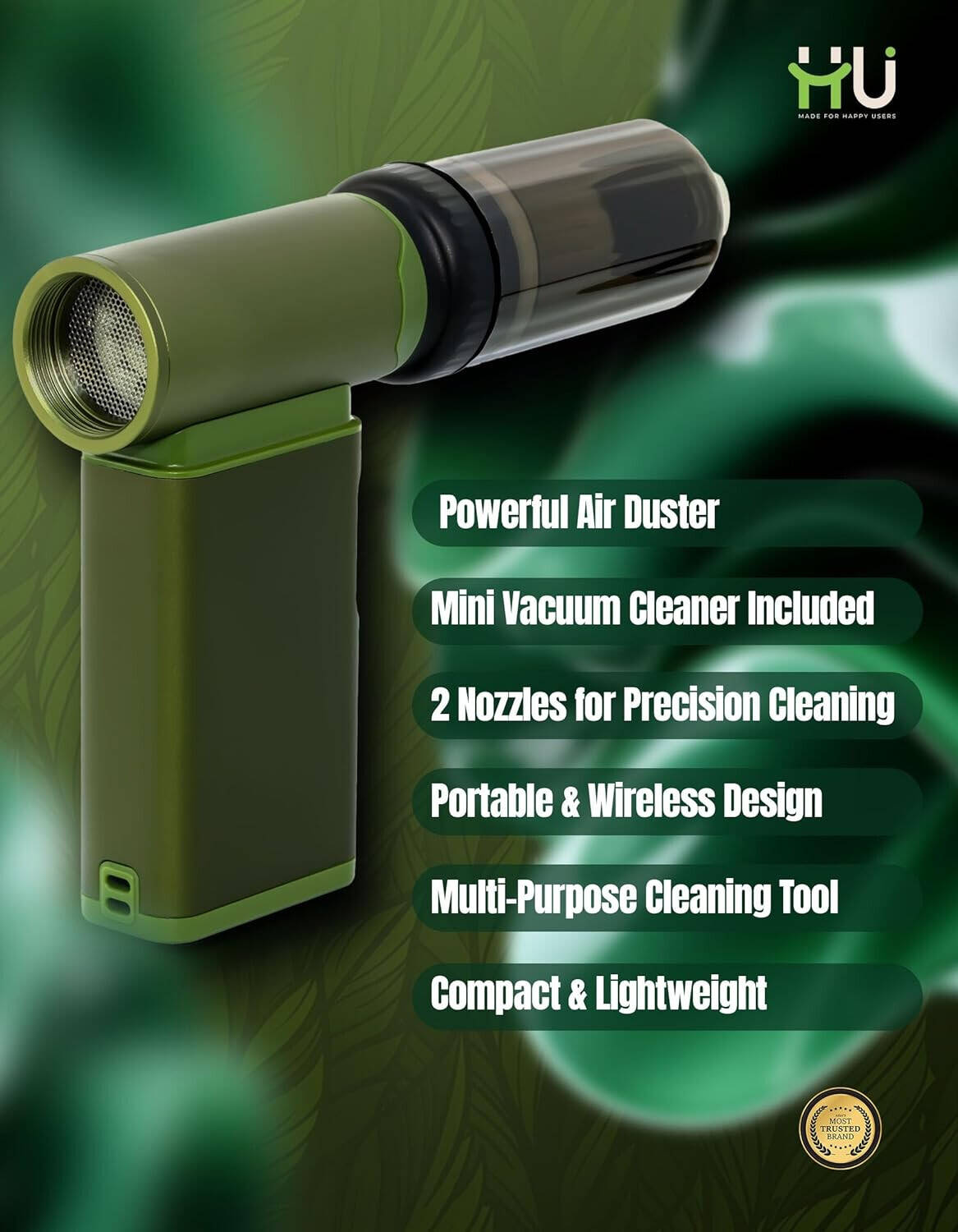 HU WIRELESS HIGH-SPEED JET FAN HSM-1022