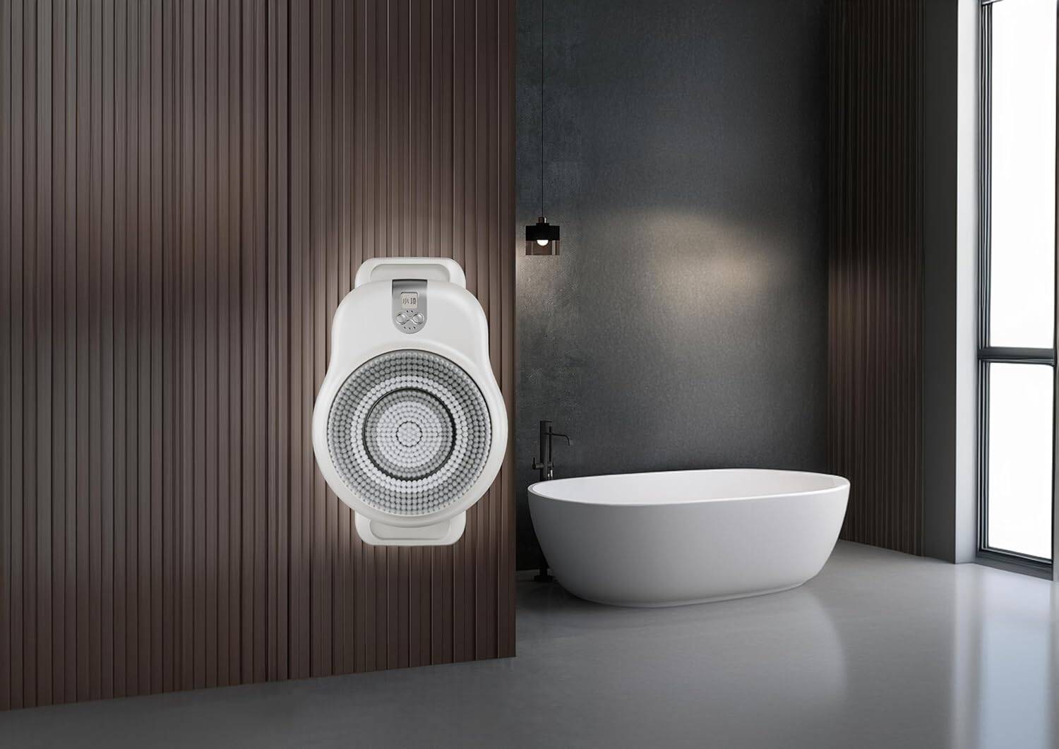 Porodo Lifestyle Electric Shower Scrubber - White