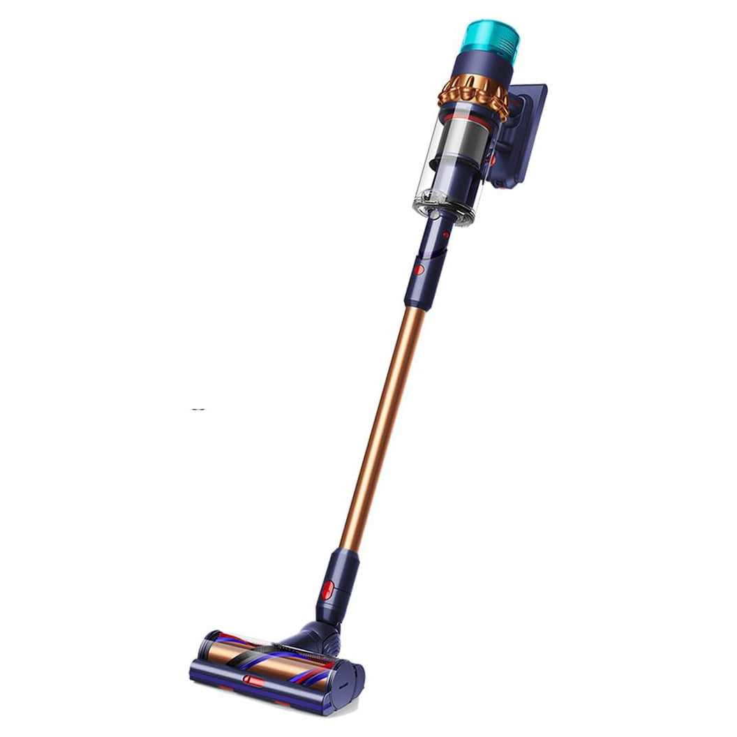 مكنسة Dyson V15S Origin اللاسلكية مع ملحقات تنظيف متعددة للأسطح – أزرق وبني