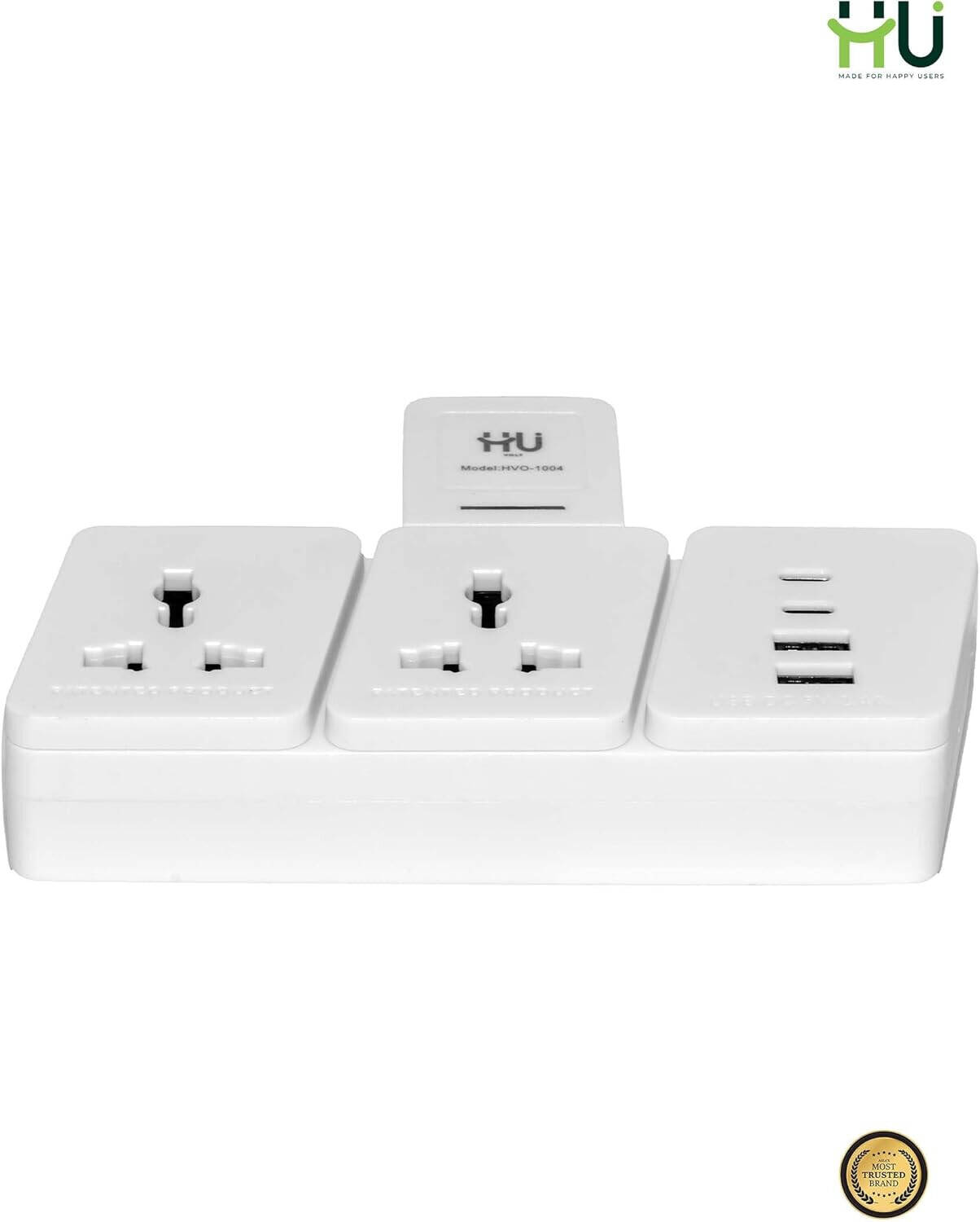 HU CONVERTER 2 USB+ 2 TYPE C HVO-1004