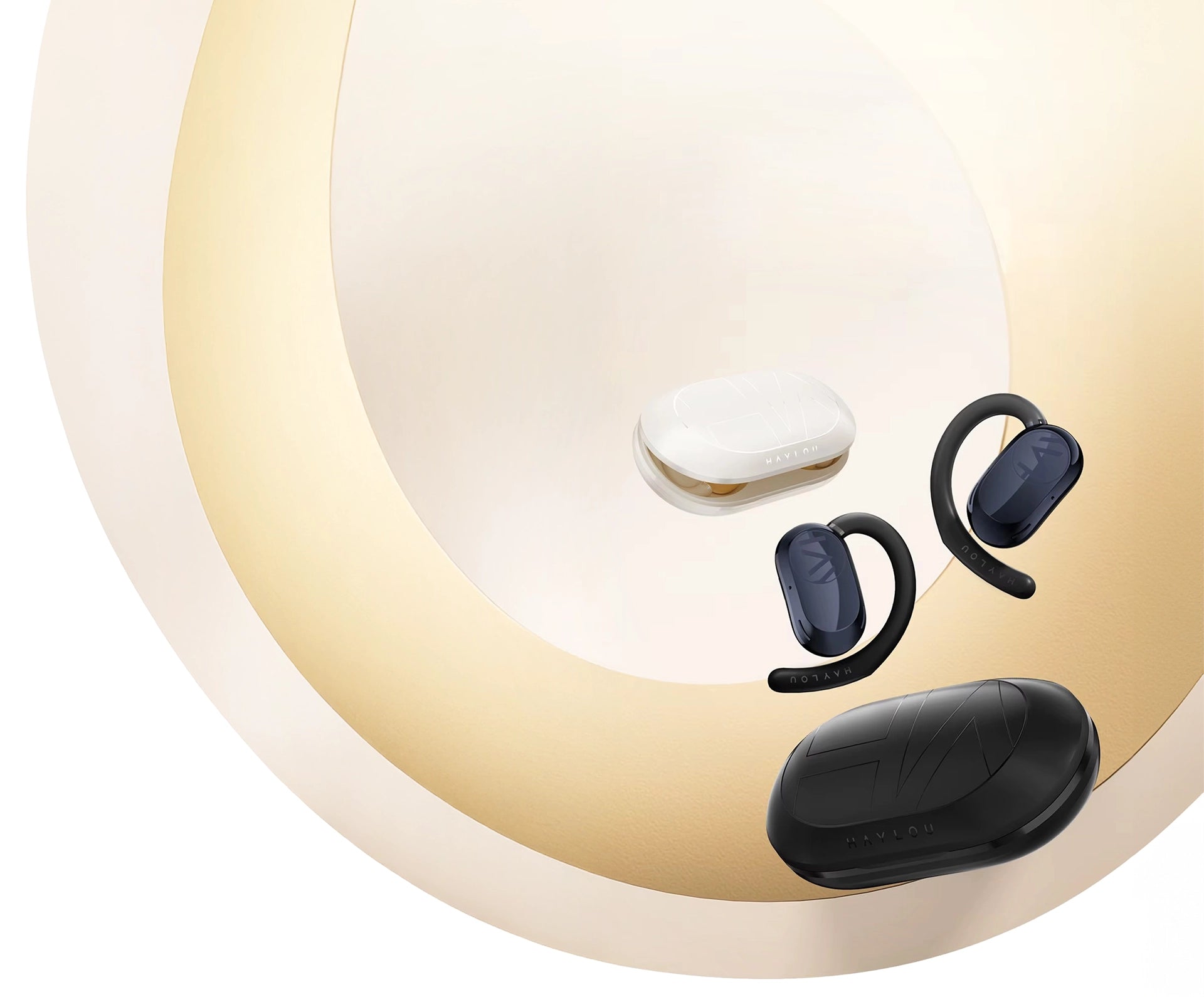 سماعات Haylou Earhook 1 اللاسلكية بتصميم Open-Ear مع خطاف أذن