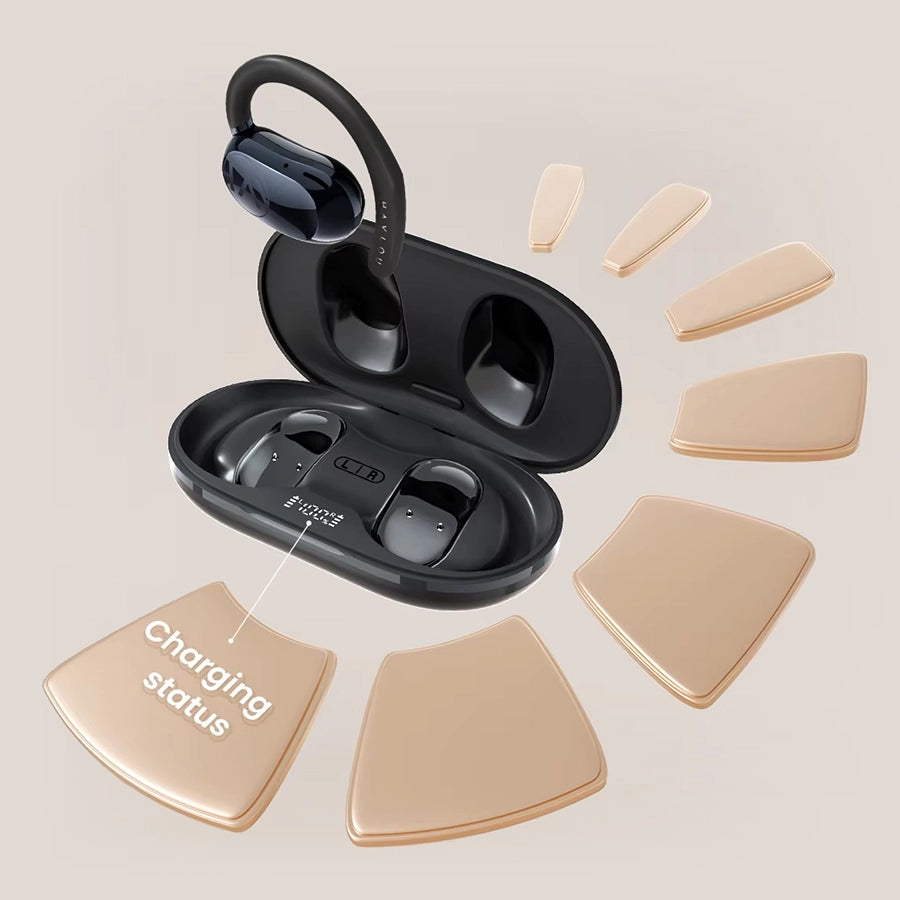 سماعات Haylou Earhook 1 اللاسلكية بتصميم Open-Ear مع خطاف أذن