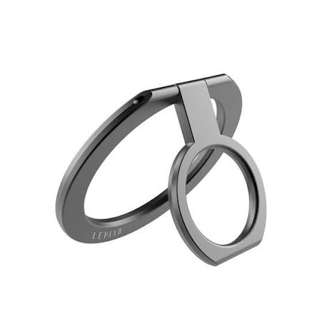 حامل هاتف Levelo Lucca Magsafe بحلقة - Desert Titanium