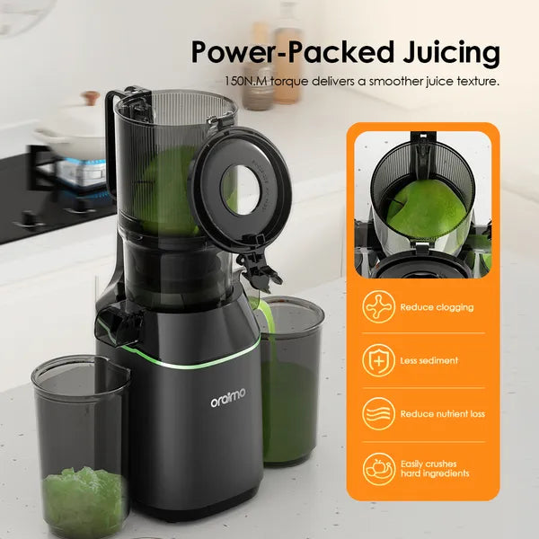 عصارة بطيئة ORAIMO - EasyJuice - رمادي جرافيت OMJ-501A