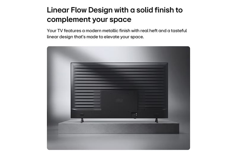 85 inch LG Qned AI Mini LED 4K Smart TV Multi AI webOS 2026 85QNED72B6T
