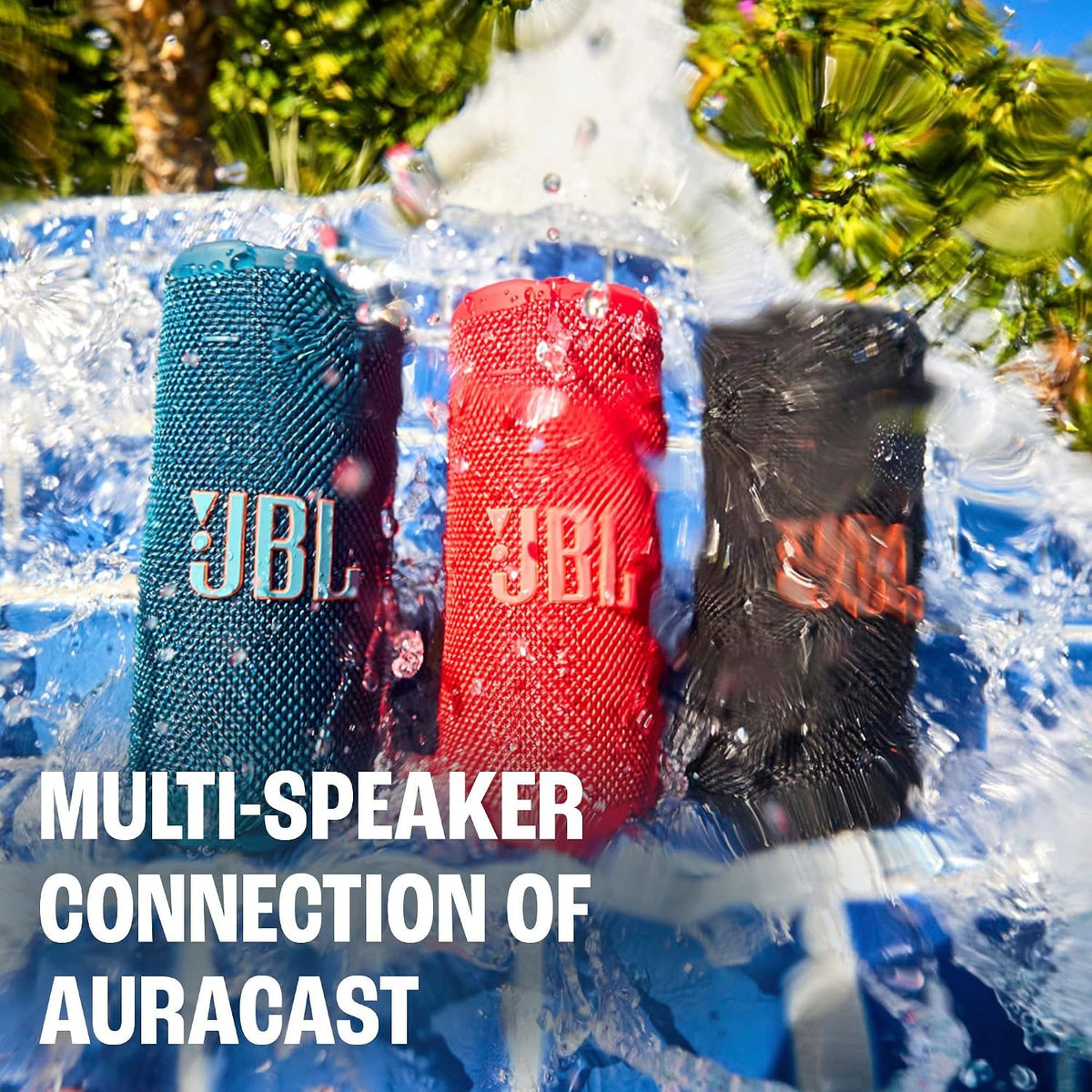 JBL GRIP Protable Bluetooth Speaker, Up to 14 Hours, Red - JBLGRIPREDAM — Image 4