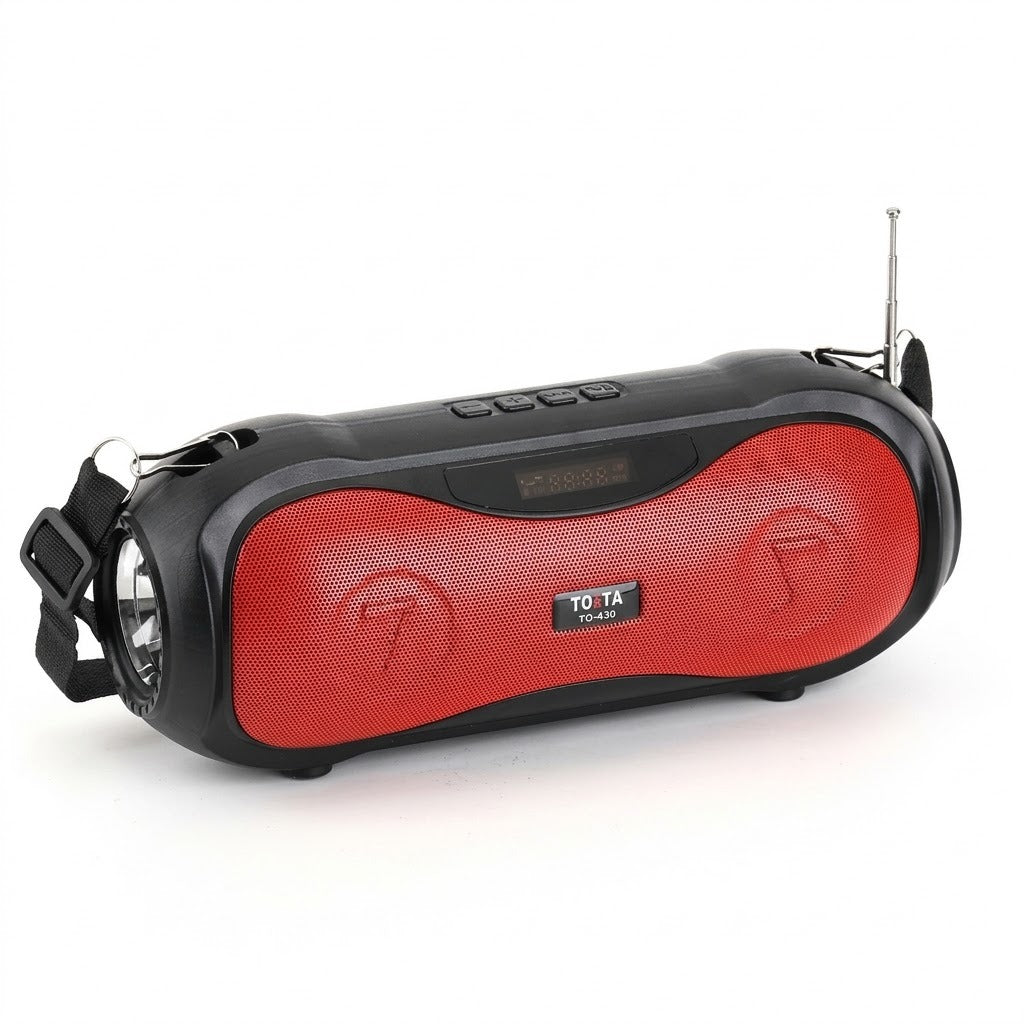 TO&TA   SOLAR Super-Bass (wireless speaker). TO-430   8W — Image 1