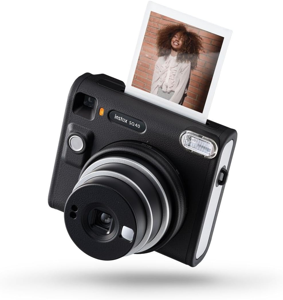 Fujifilm Instax SQ40 Black Instant Camera - — Image 1