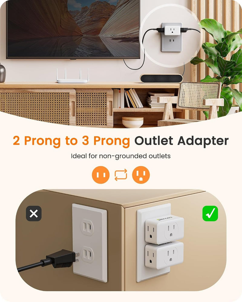 LENCENI PLUG ADAPTER WSL-05 125V - 15A 1875W — Image 2