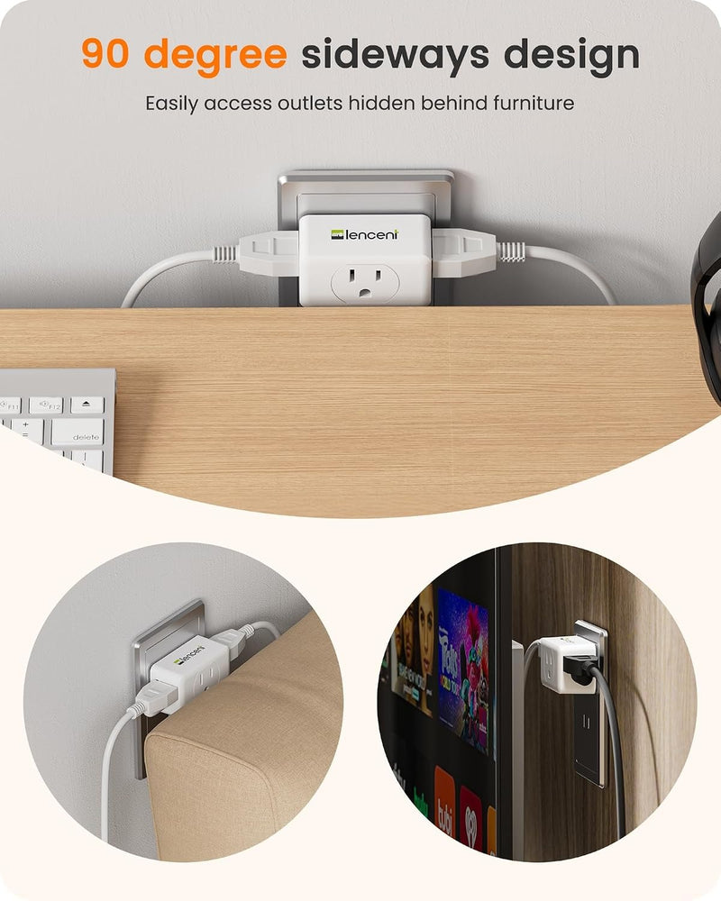 LENCENI PLUG ADAPTER WSL-05 125V - 15A 1875W — Image 4