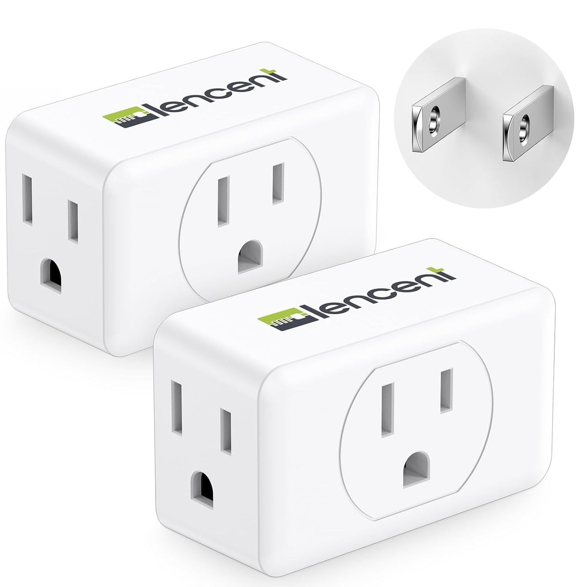 LENCENI PLUG ADAPTER WSL-05 125V - 15A 1875W — Image 1