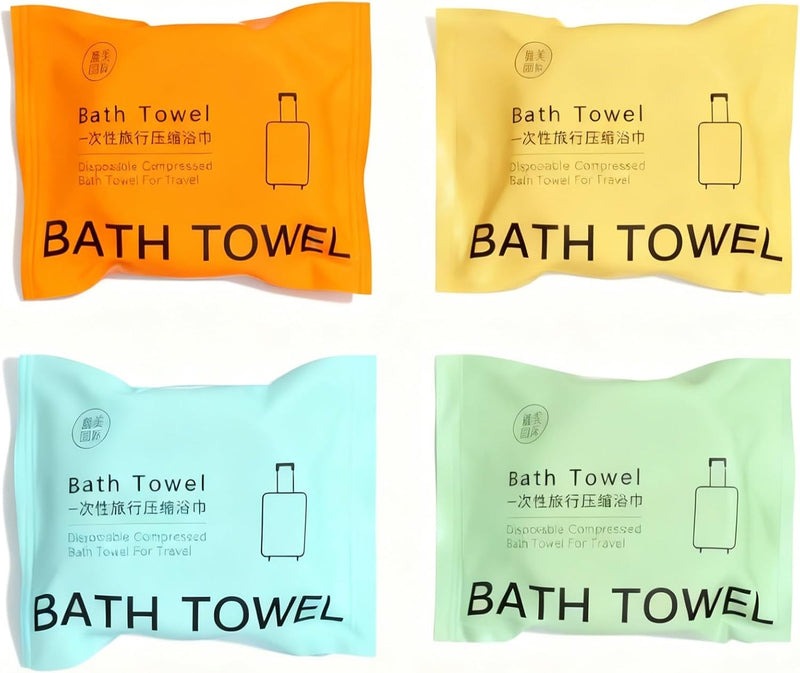 COMPRESSED BATH TOWEL 70*140CM — Image 1