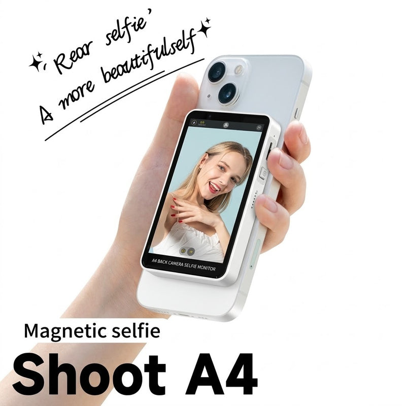 A4 MAGNETIC PHONE VLOG SELIFIE SCREEN — Image 2