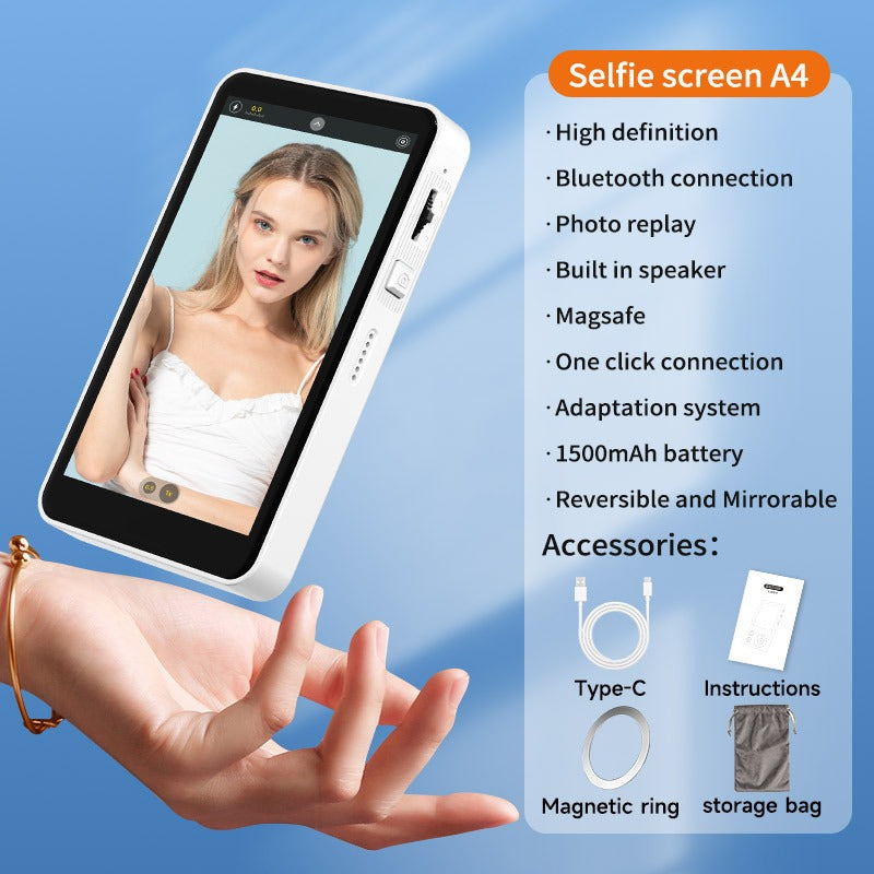 A4 MAGNETIC PHONE VLOG SELIFIE SCREEN — Image 6