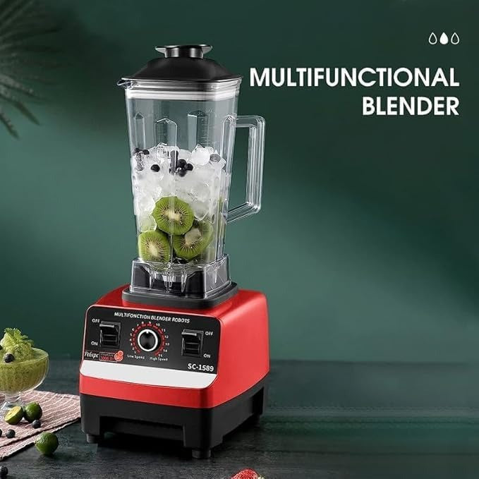 BLENDER NEW SILVER CREST SC-9880 3L 8000W — Image 3