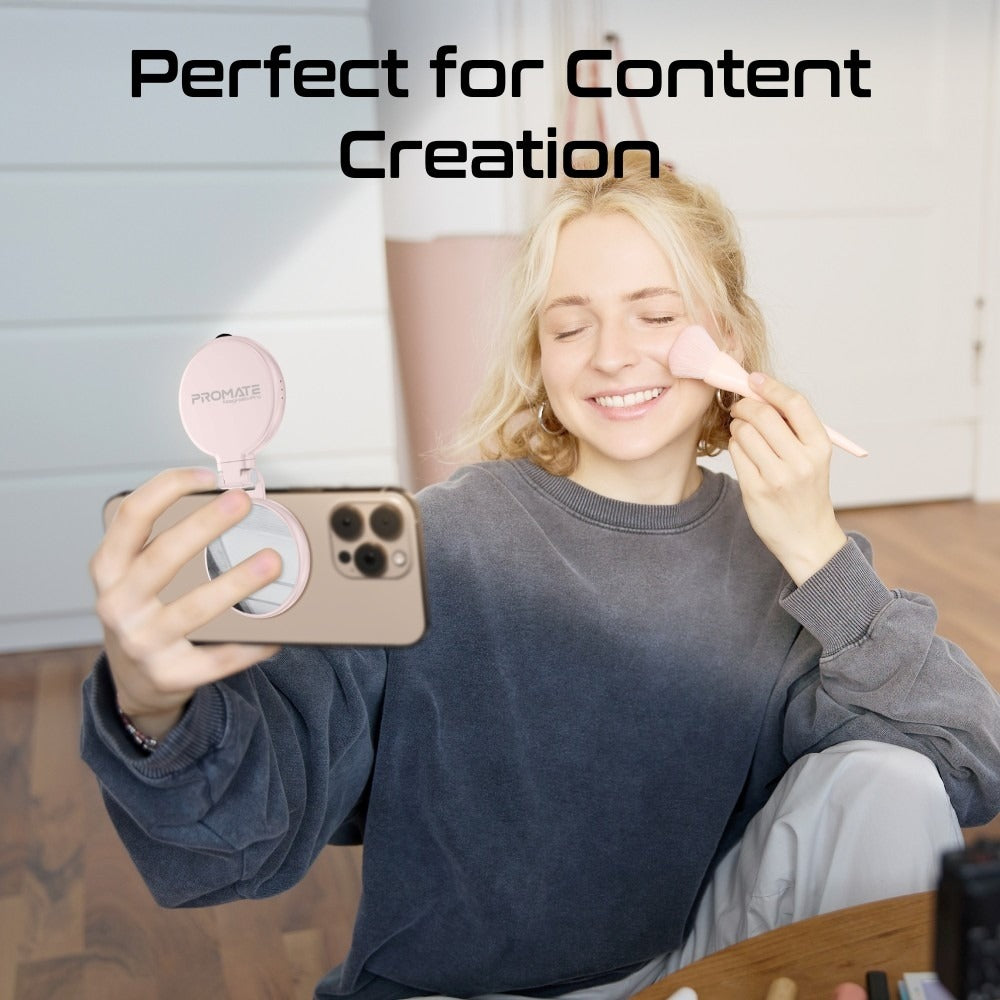 MagHalo-Pro. 180° LED Vanity Light with MagSafe Compatible Phone Mount — Image 9