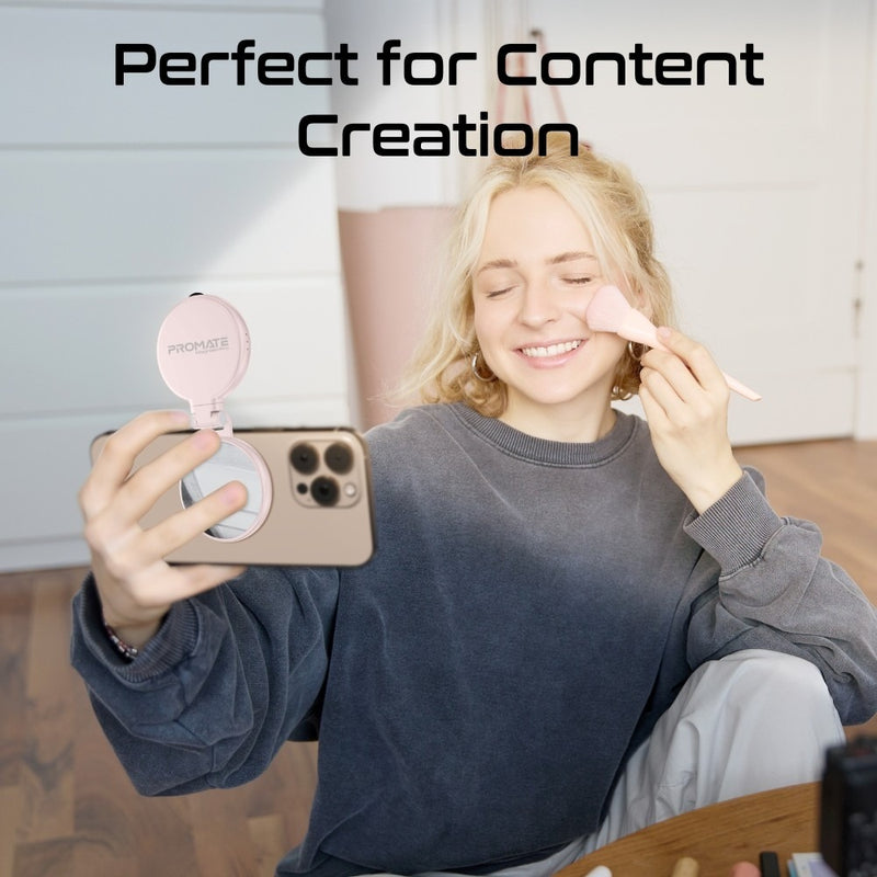 MagHalo-Pro. 180° LED Vanity Light with MagSafe Compatible Phone Mount — Image 9