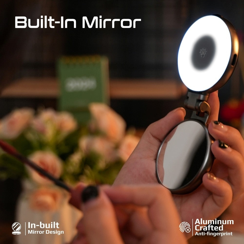 MagHalo-Pro. 180° LED Vanity Light with MagSafe Compatible Phone Mount — Image 2