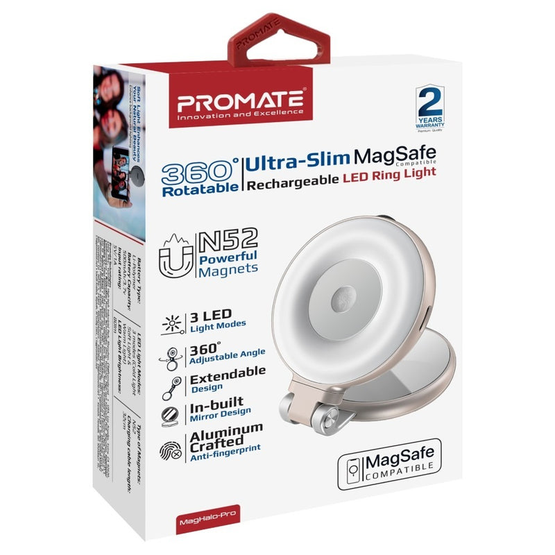 MagHalo-Pro. 180° LED Vanity Light with MagSafe Compatible Phone Mount — Image 11