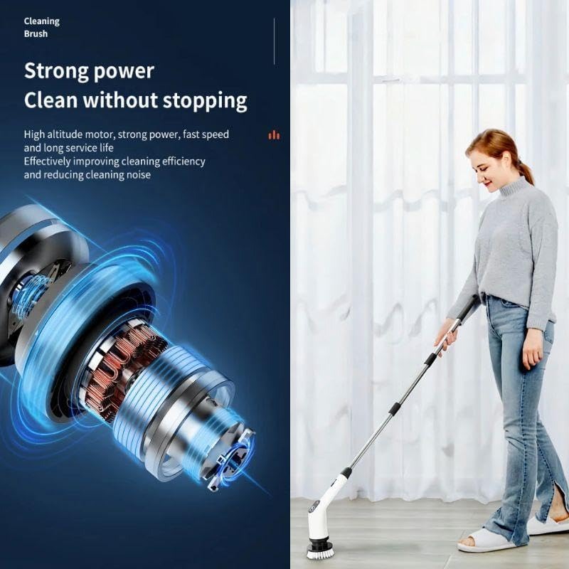9-in-1 Multifunction Electric Cleaning Brush — Image 7