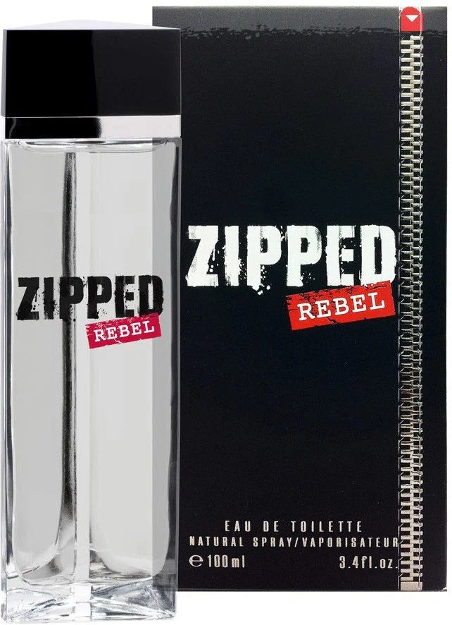 ZIPPED REBEL EAU DE TOILETTE 13300T TESTER — Image 1
