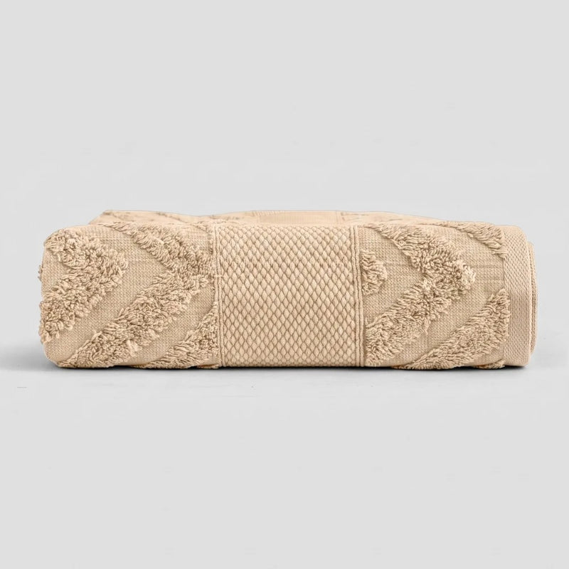 Ariika Bath Towel  (WHITE) — Image 5