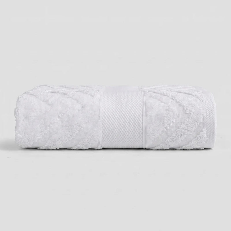 Ariika Bath Towel  (WHITE) — Image 1