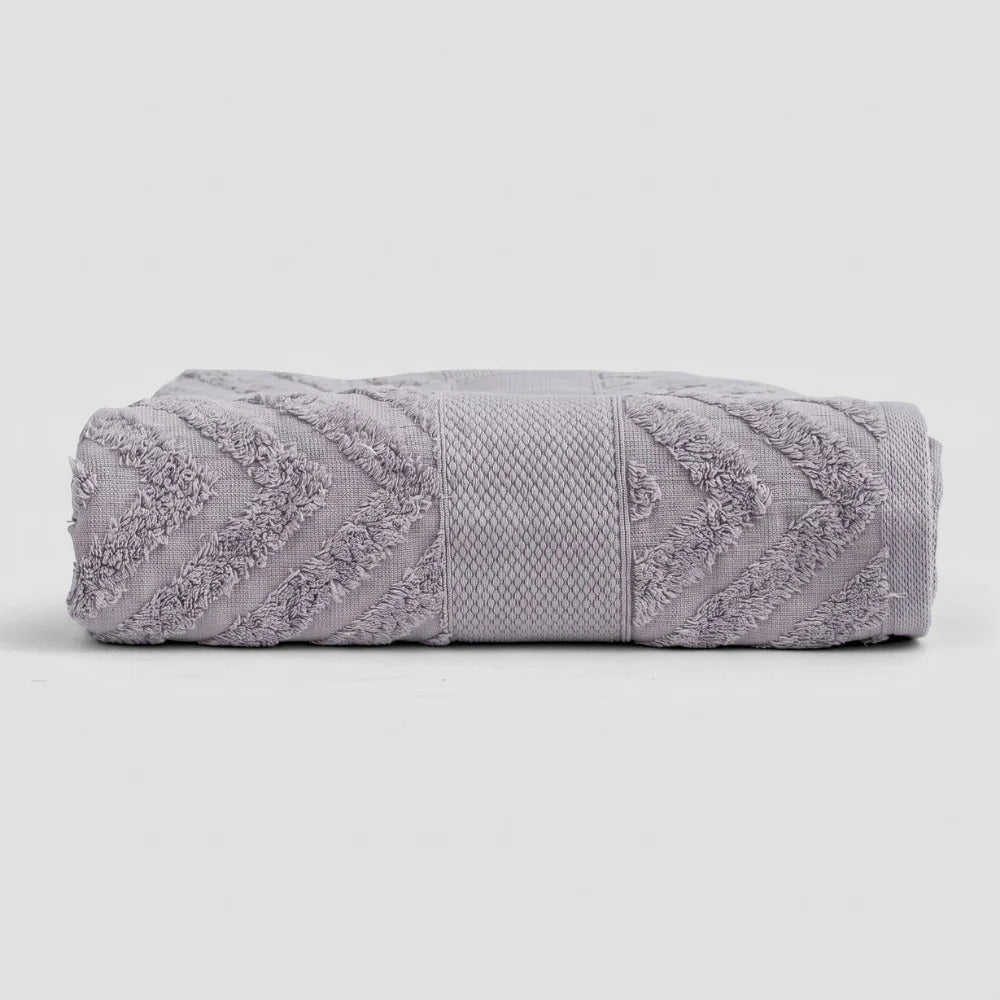 Ariika Bath Towel  (WHITE) — Image 8