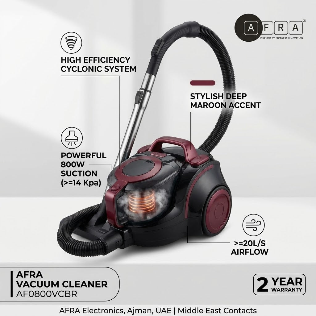 AFRA Vacuum Cleaner 800W AF0800VCBR — Image 2
