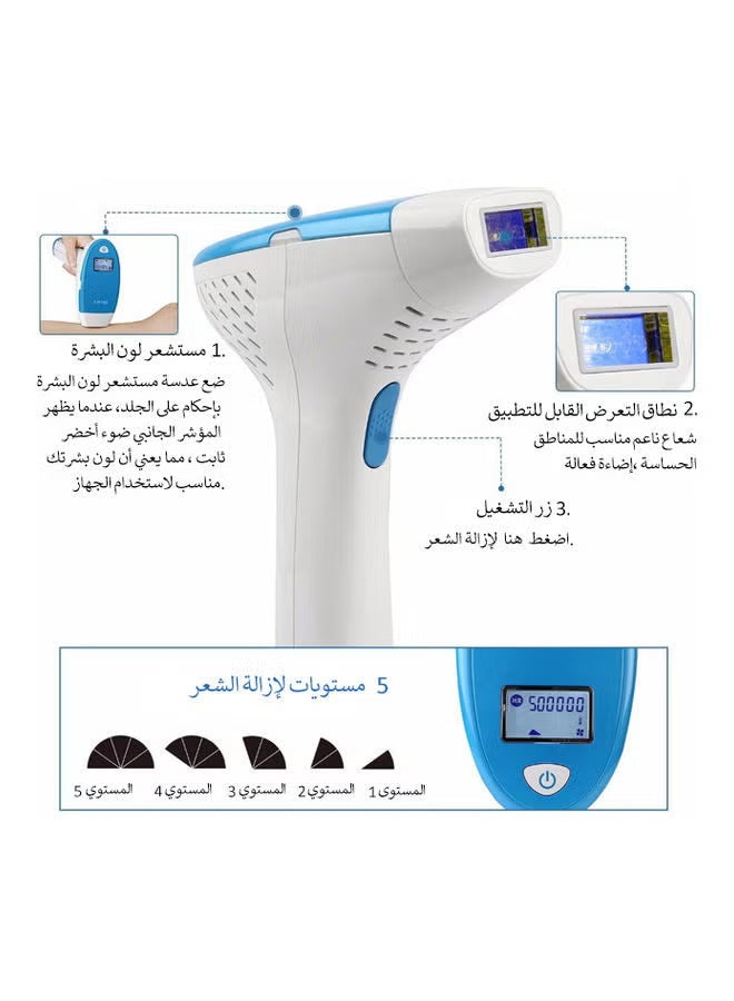 MLAY M3 IPL Laser Hair Removal Device 500000 Flashes Permanent Hair Removal (device+1HR) — Image 3