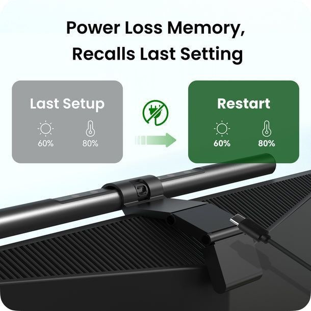 Xiaomi YEELIGHT PURA MONITOR LIGHT BAR (BLACK)-16772 — Image 4