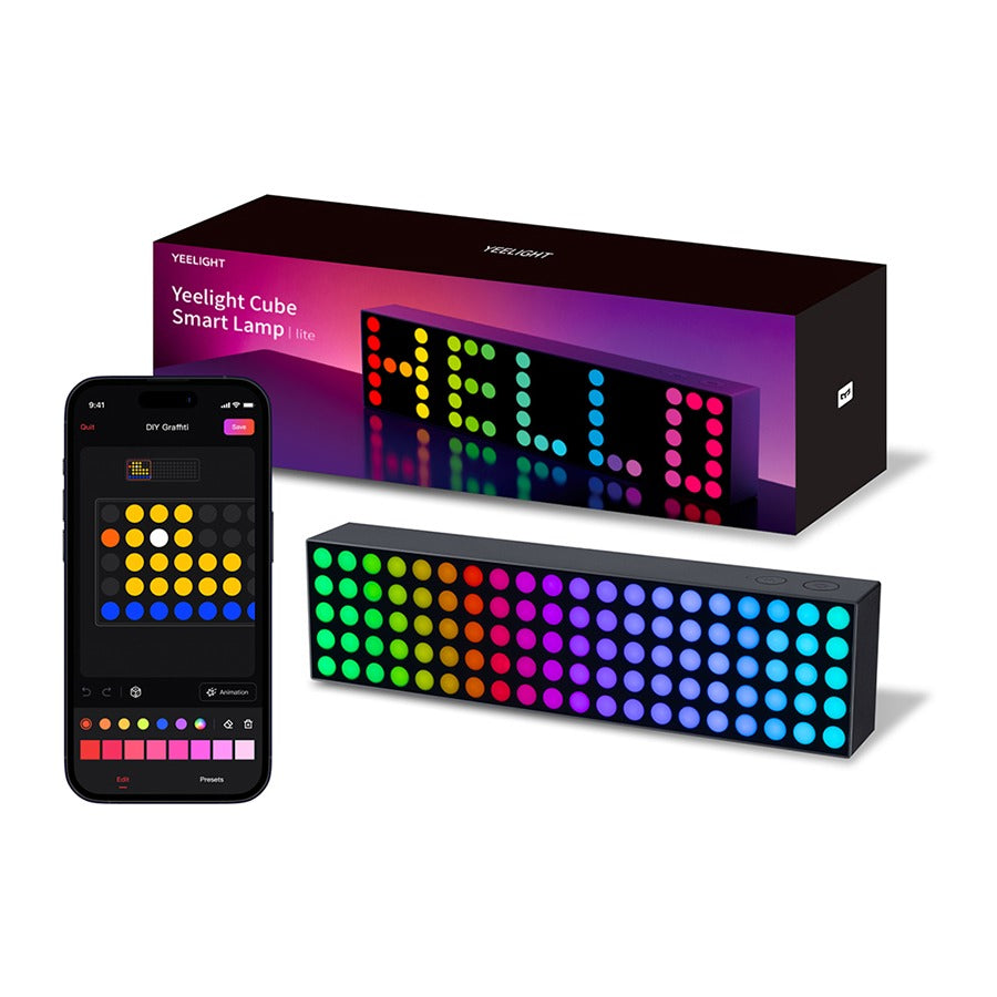 YEELIGHT CUBE SMART LAMP LITE-BLACK-16758 — Image 1