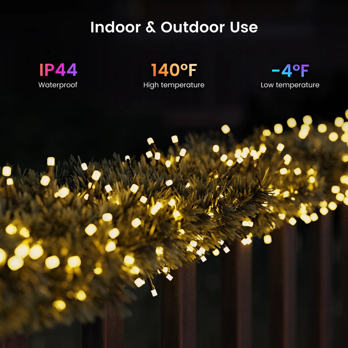 YEELIGHT CHRISTMAS STRING LIGHTS 10 METRES(EU-GREEN)-16817 — Image 7