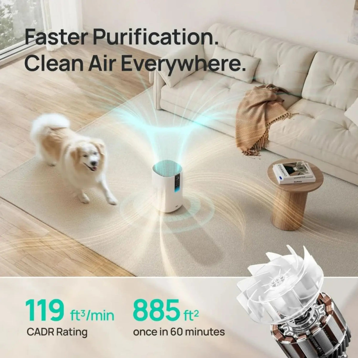 DREO MACRO AP505S AIR PURIFIER DR-HAP005S — Image 5