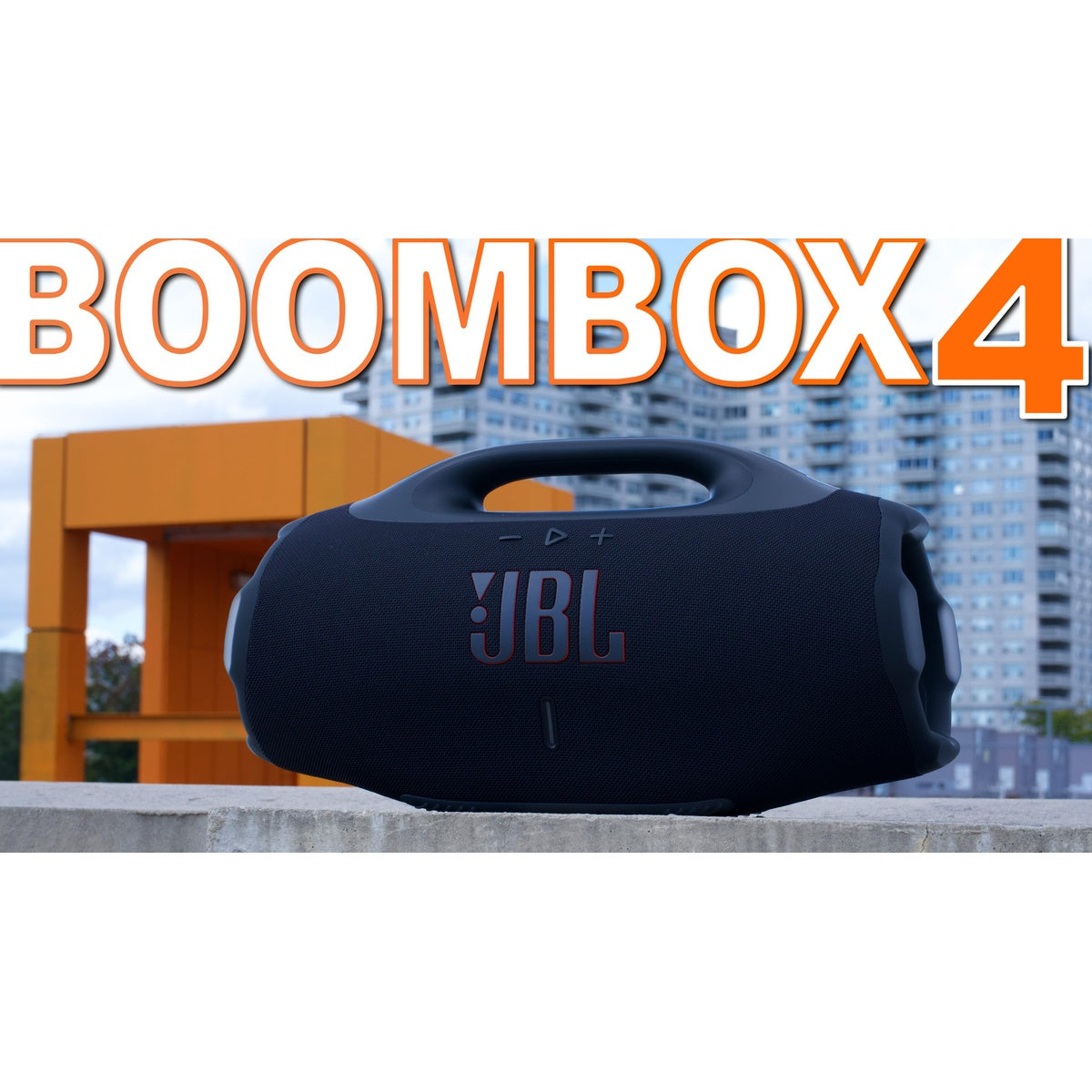 JBL Boombox 4 - Portable Bluetooth Speaker  (Black)