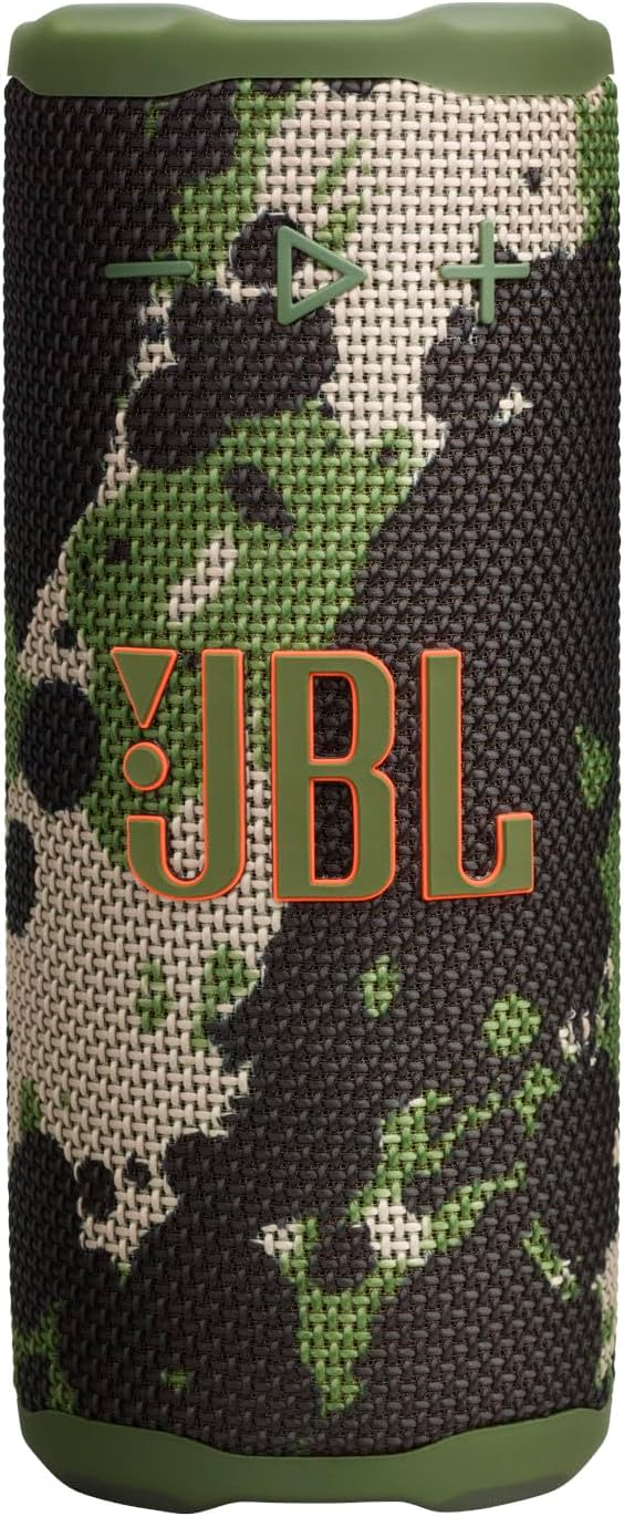 JBL Grip Compact Bluetooth Speaker with bold JBL Pro Sound and ambient light  (ARMY)