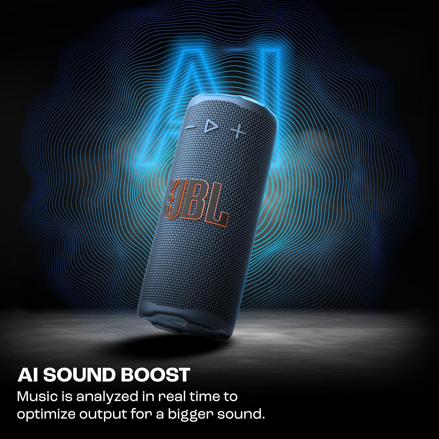 JBL Grip | Compact Bluetooth speaker with bold JBL Pro Sound and ambient light