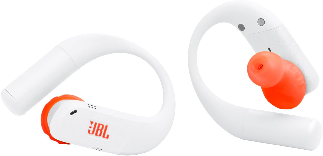 JBL Endurance Peak 4 True Wireless Noise Cancelling Sport Earbuds  (WHITE)