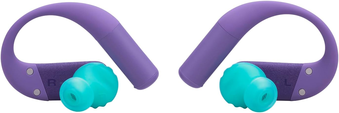 JBL Endurance Peak 4 True Wireless Noise Cancelling Sport Earbuds  (Purple)