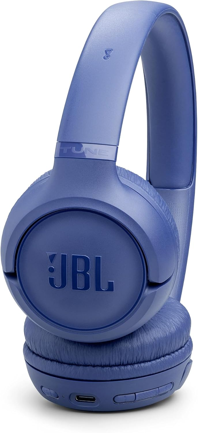 JBL TUNE 530 BT PURE BASS WIRELESS  (Blue)
