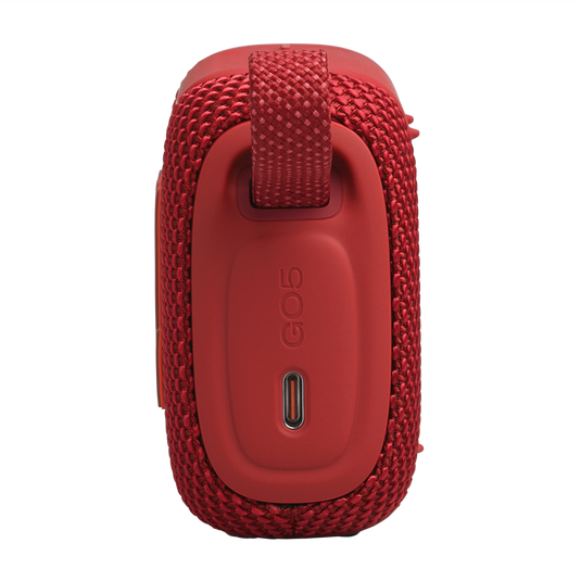 JBL Go 5 Portable Bluetooth Speaker with Ambient Edge Lighting  (Red)