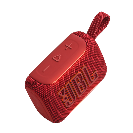 JBL Go 5 Portable Bluetooth Speaker with Ambient Edge Lighting  (Red)