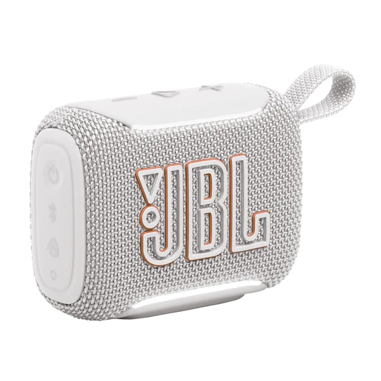 JBL Go 5 Portable Bluetooth Speaker with Ambient Edge Lighting  (WHITE)