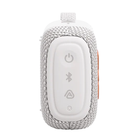 JBL Go 5 Portable Bluetooth Speaker with Ambient Edge Lighting  (WHITE)