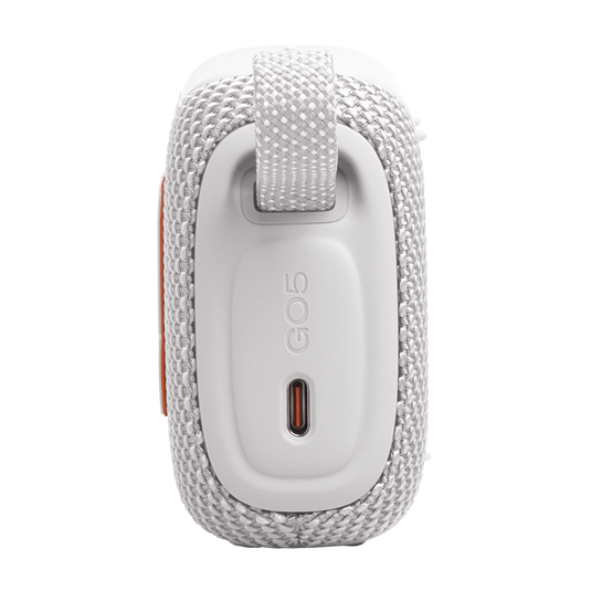 JBL Go 5 Portable Bluetooth Speaker with Ambient Edge Lighting  (WHITE)