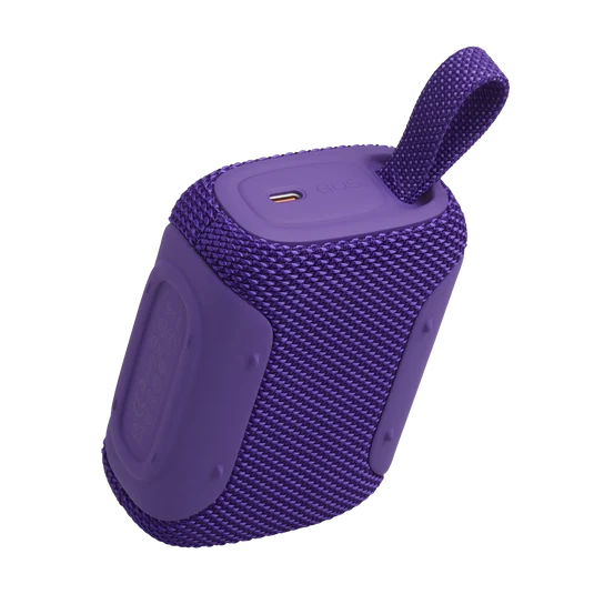 JBL Go 5 Portable Bluetooth Speaker with Ambient Edge Lighting  (Purple)