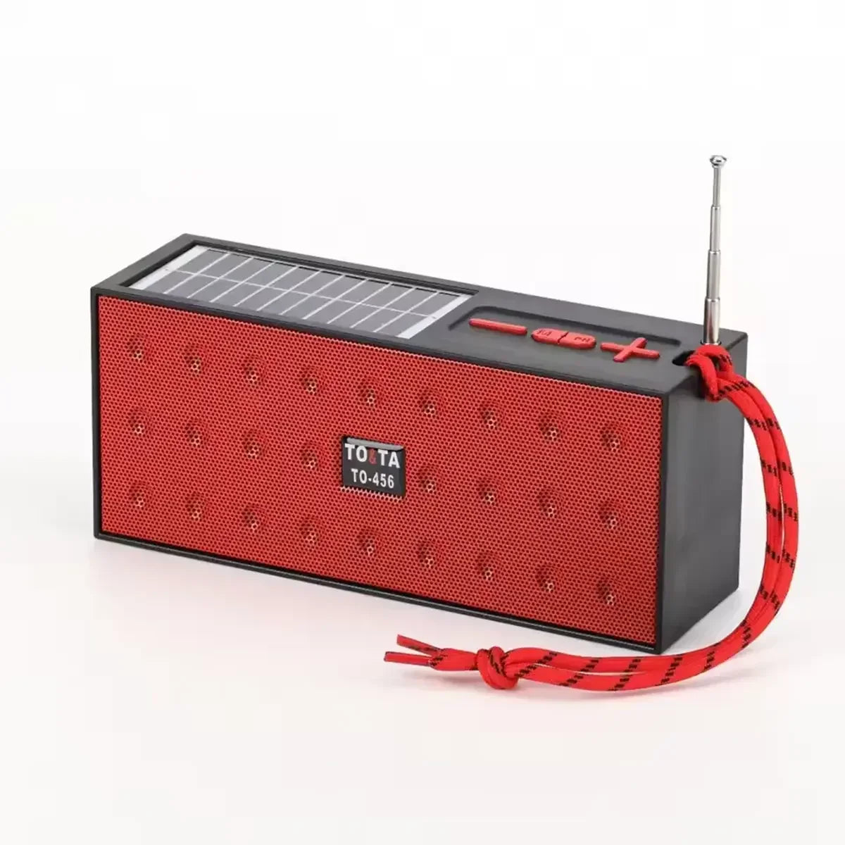 TO-T20 سماعة بلوتوث تعمل بالطاقة الشمسية مع راديو FM-8