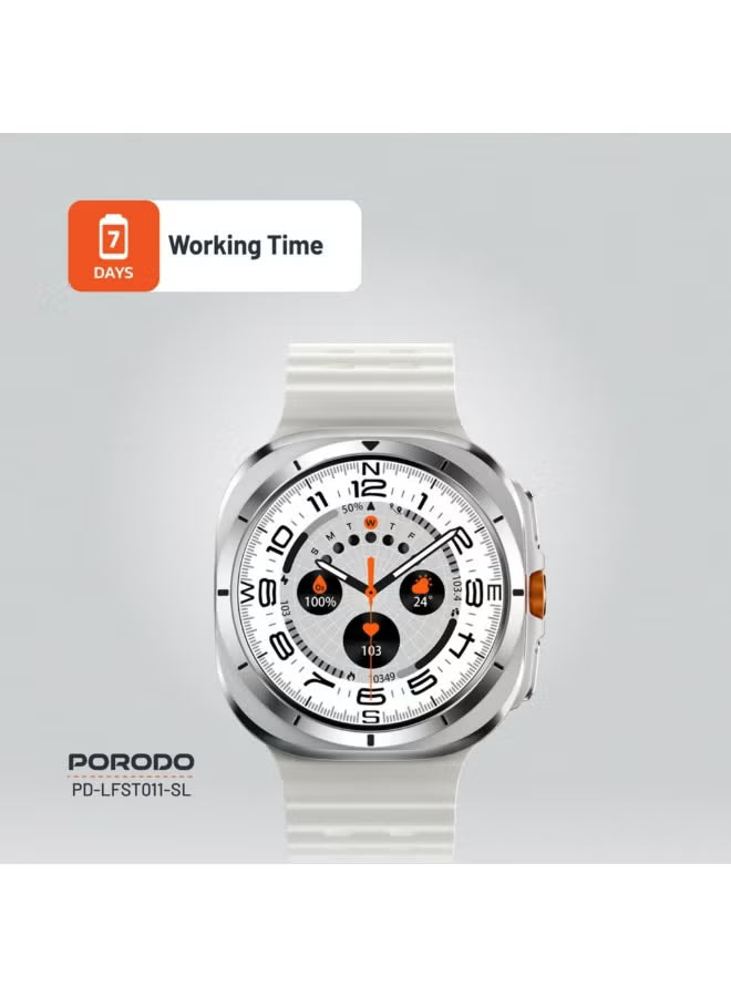Porodo Voyager Amoled 1.43" Smart Watch 34mm