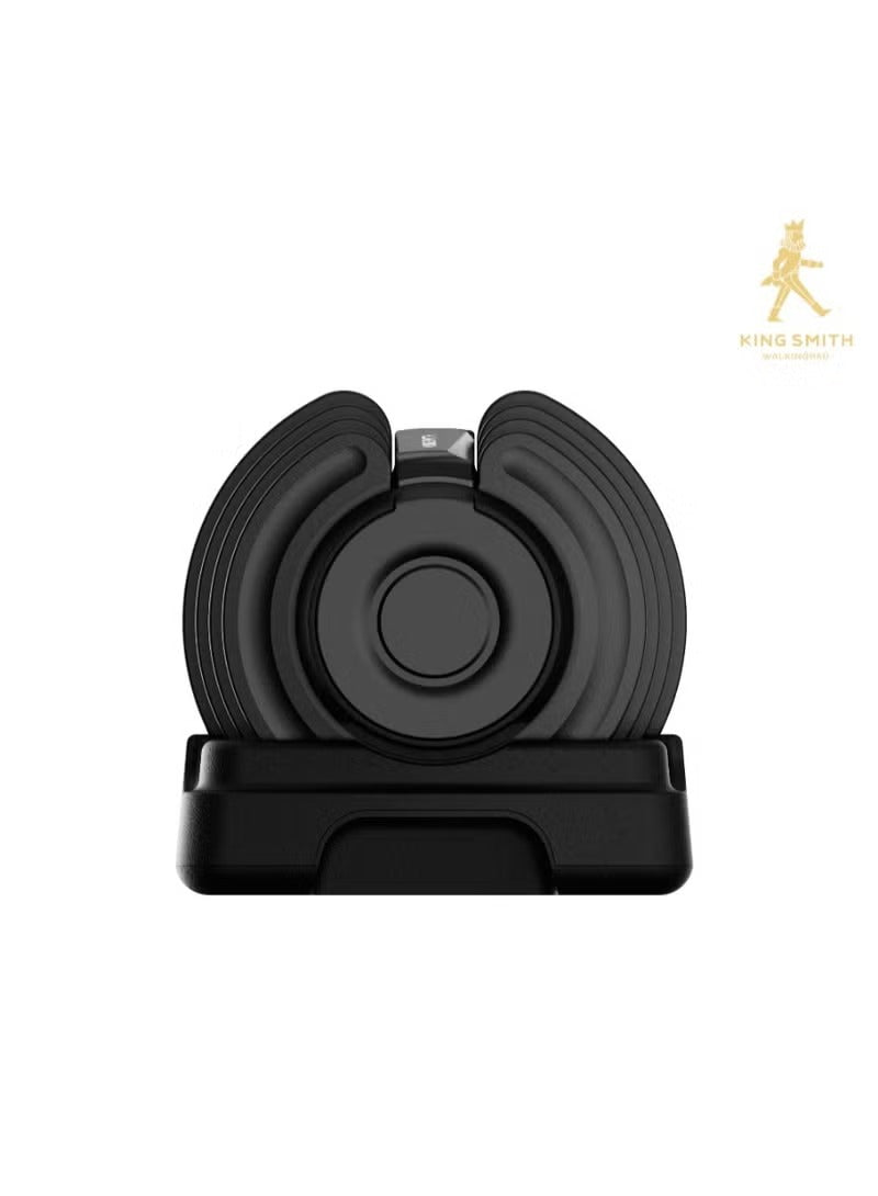 Kingsmith Adjustable Dumbbell 1.5 to 18 kg One Piece Quick Weight Change Non-Slip Grip Sturdy Design for Full Body Workouts — Image 4